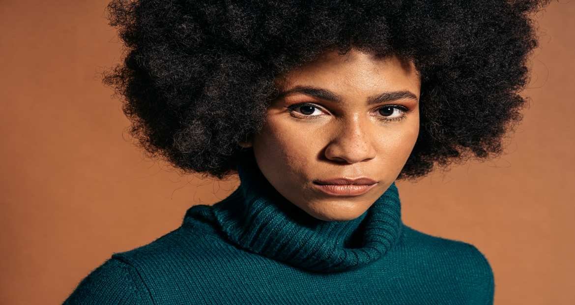 Modelo Negra Com Cabelo Black Power